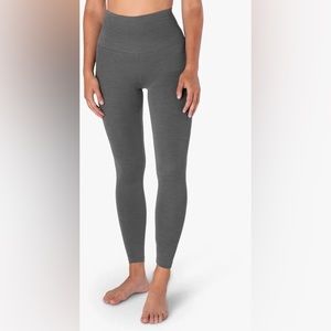 Beyond Yoga Spacedye High Waist Midi slate grey leggings